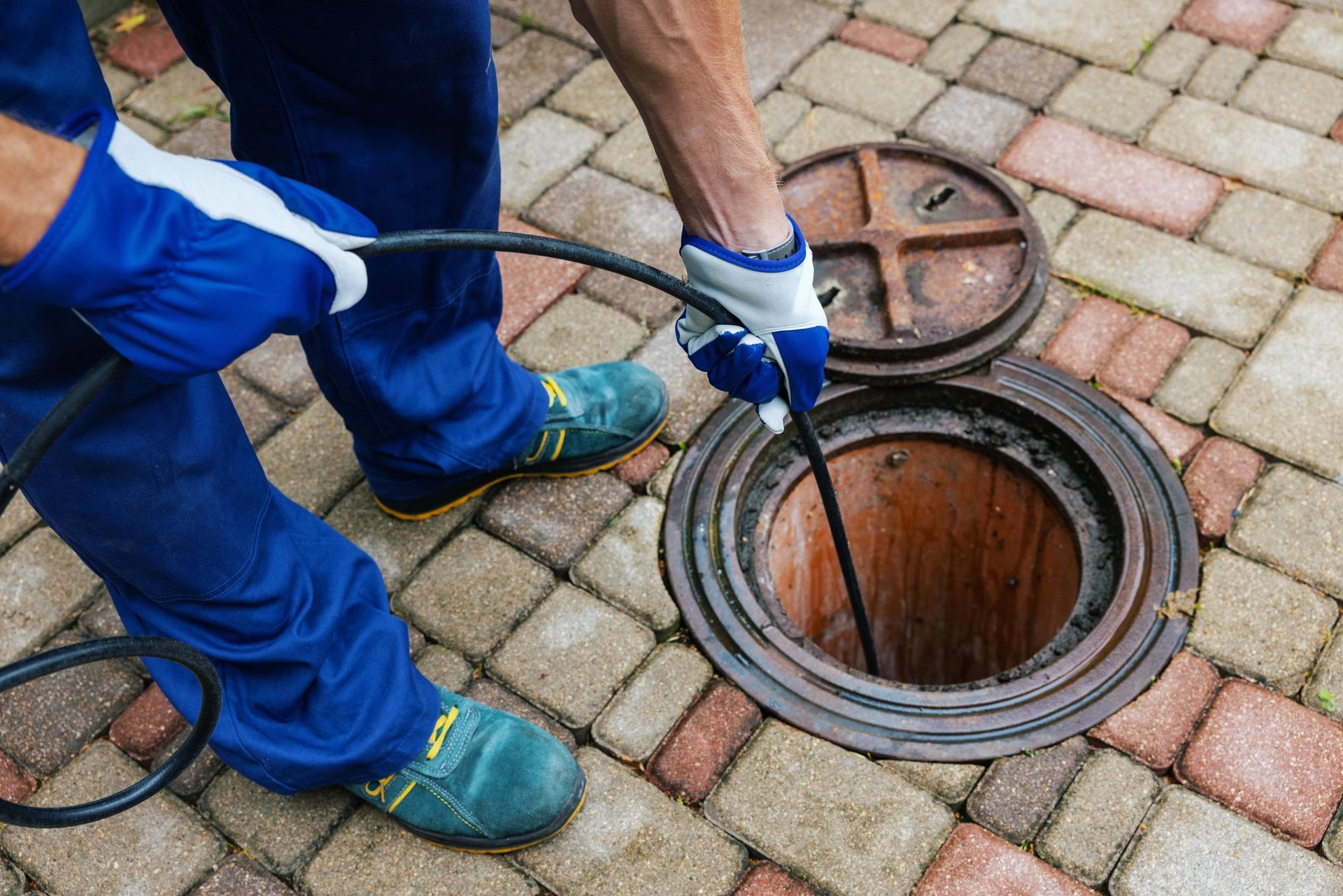 Professional sewer line cleaning service by H2 Plumbing in St George, Utah